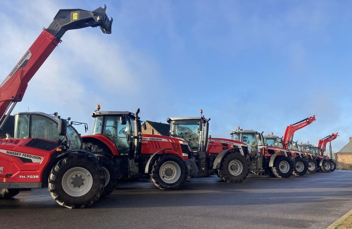 Parc tracteurs Massey Ferguson Caullery